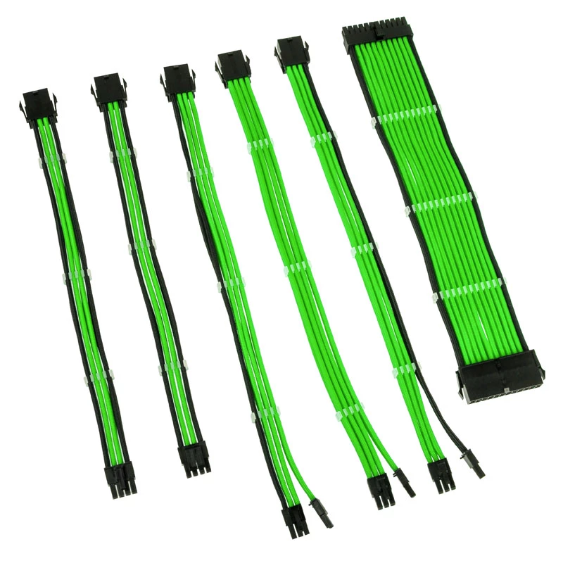 Prailginimo kabelių rinkinys Kolink Core Adept Green