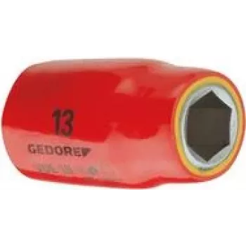 Poveikio lizdas Gedore 6123080, gylis 29 mm, aukštis 29 mm, svoris 73 g