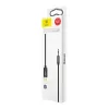 Baseus Yiven garso laidas USB-C į 3,5 mm lizdą, 1,2 m (Juodas)
