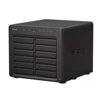 NAS Synology DS2422+; bokštinis; 12x (3,5 SATA HDD/2,5 SATA HDD/2,5 SATA SSD); AMD Ryzen V1500B; 4 GB DDR4 (maks. 32 GB); 4 x 1GbE RJ-45