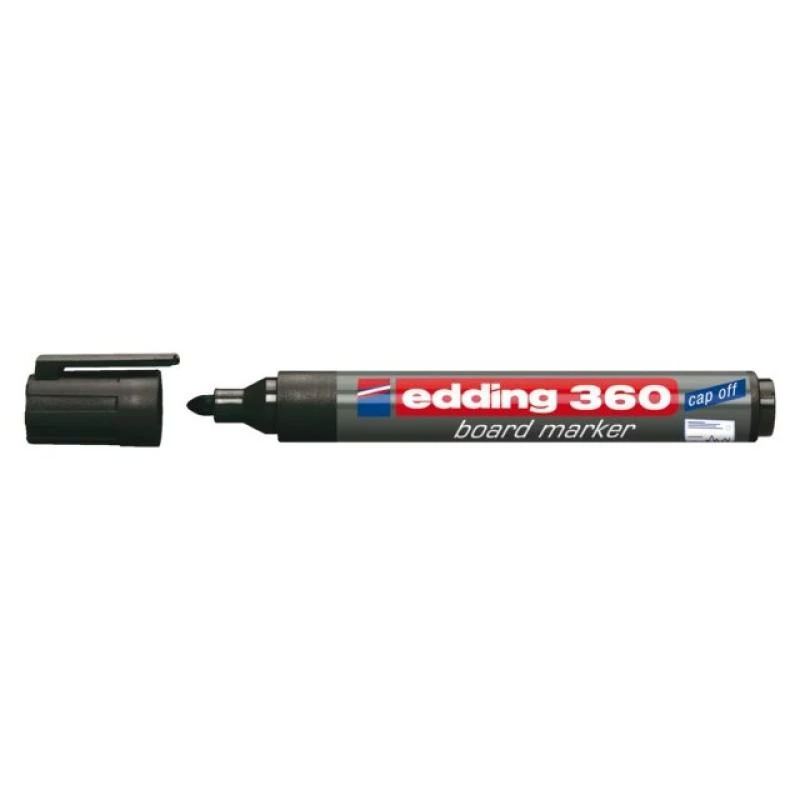 Markeris Edding e-360 juodas 1 vnt