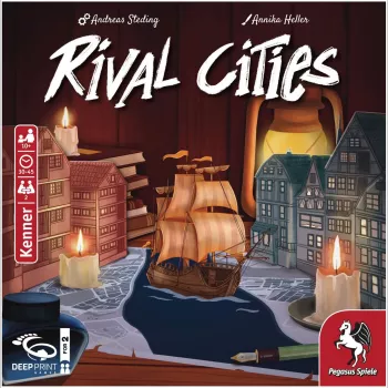 Deep Pint Games Rival Cities, stalo žaidimas