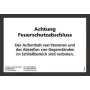 Priešgaisrinis dūmų ir durų ženklas Hekatron 3710691