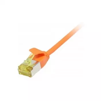 Patch laidas RJ45, CAT6A 500 MHz, 10 m, oranžinis, U/FTP, plonas apvalus d=3,8 mm, TPE/LSZH (Superflex), AWG32, su Cat.7 žaliava, Synergy 21 (S217369V3)