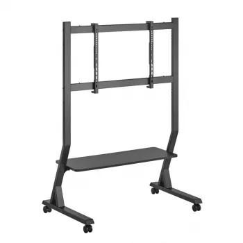 Mobilus televizoriaus stovas ART STO SD-22 45–90 colių, VESA 100×100–800×400, 60 kg, plienas, ratukai