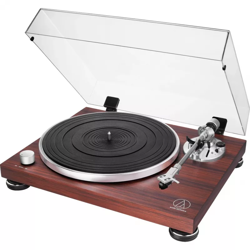 Patefono grotuvas su diržine pavara Audio-Technica AT-LPW50BTRW Ruda