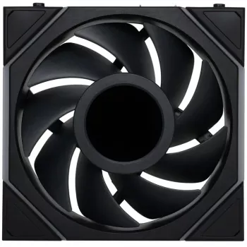 Lian Li UNI FAN TL Wireless LCD 12TLLCD1W1B ventiliatorius, ARGB, PWM, 120 mm, juodas