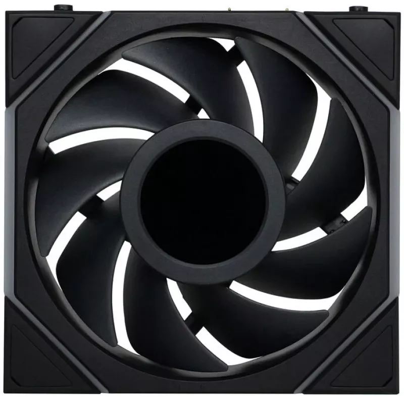 Lian Li UNI FAN TL Wireless LCD 12TLLCD1W1B ventiliatorius, ARGB, PWM, 120 mm, juodas