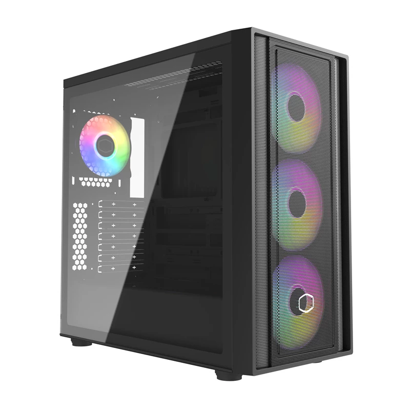 Kompiuterio korpusas Cooler Master MasterBox 600 Desktop Juodas
