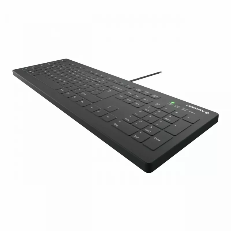 Medicininė klaviatūra CHERRY AK-C8112 USB QWERTZ vokiška juoda 105 klavišų