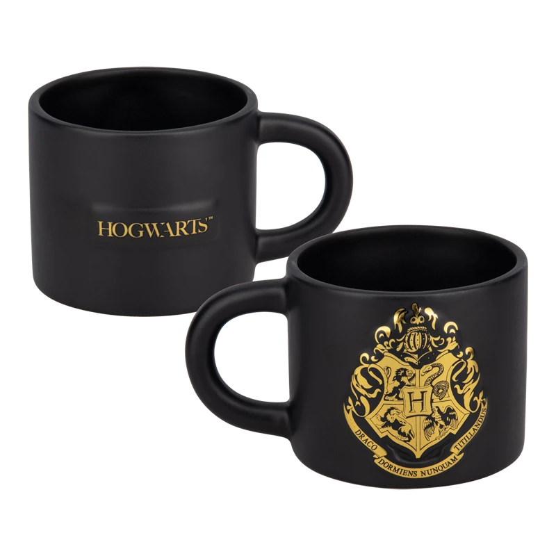 Keraminis puodelis Paladone Hogwarts Crest Embossed – reljefinis Hogvartso herbas
