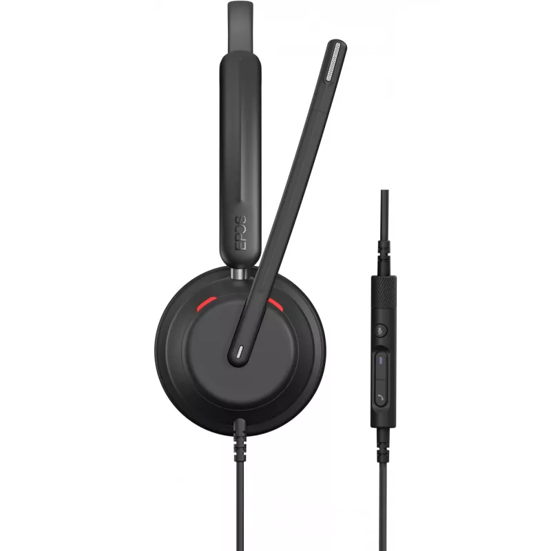 EPOS IMPACT 760T – ausinės ant ausų, laidinės, USB-C, juodos, sertifikuotos Microsoft Teams (1001214)
