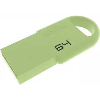 USB atmintukas Emtec D250 Mini 64GB USB Type-A 2.0 juodas