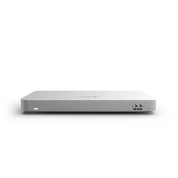 Cisco Meraki MX64 Cloud Managed – kompaktiškas ugniasienės maršrutizatorius, debesyje valdomas MX64-HW-RFB