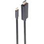 shiverpeaks ®-BASIC-S--USB Aanschusskabel, HDMI-A kištukas į USB Type C kištuką, 8K60Hz, 1,8m (BS10-61185)