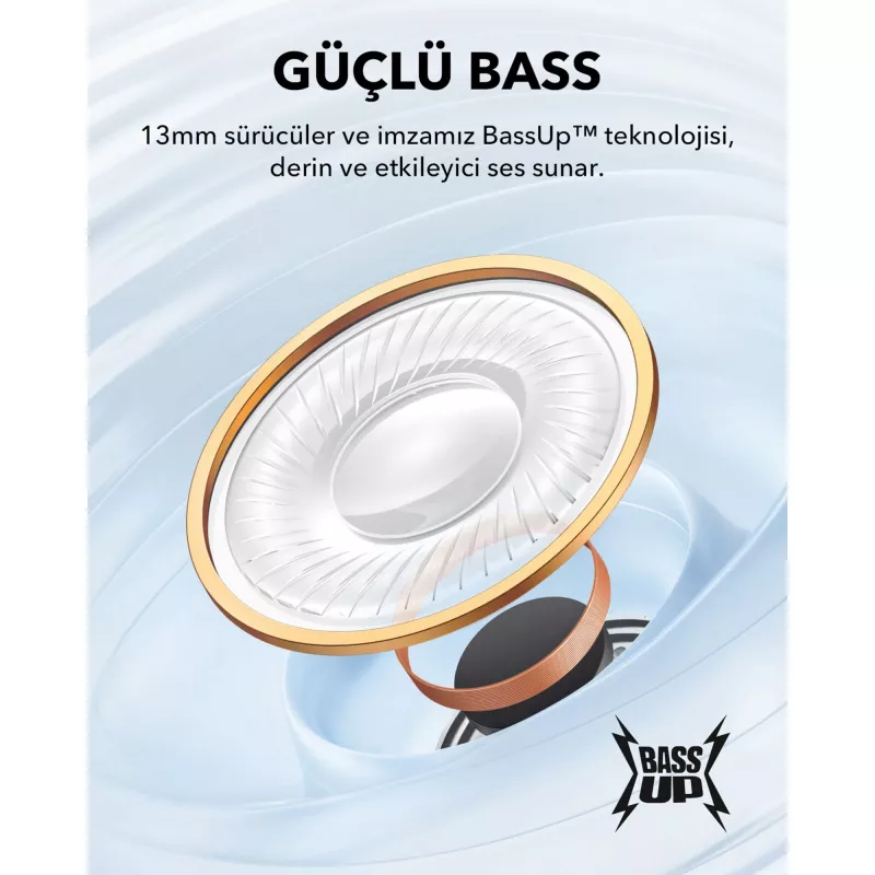Belaidės ausinės Anker Soundcore A3994G11 K20i, juodos, intraauralinės