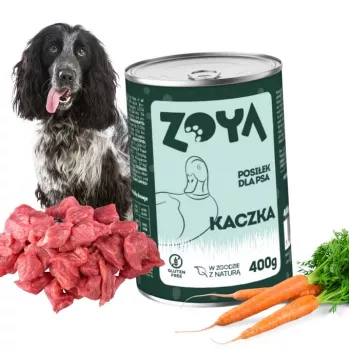 ZOYA Duck - šlapias šunų maistas - 400g