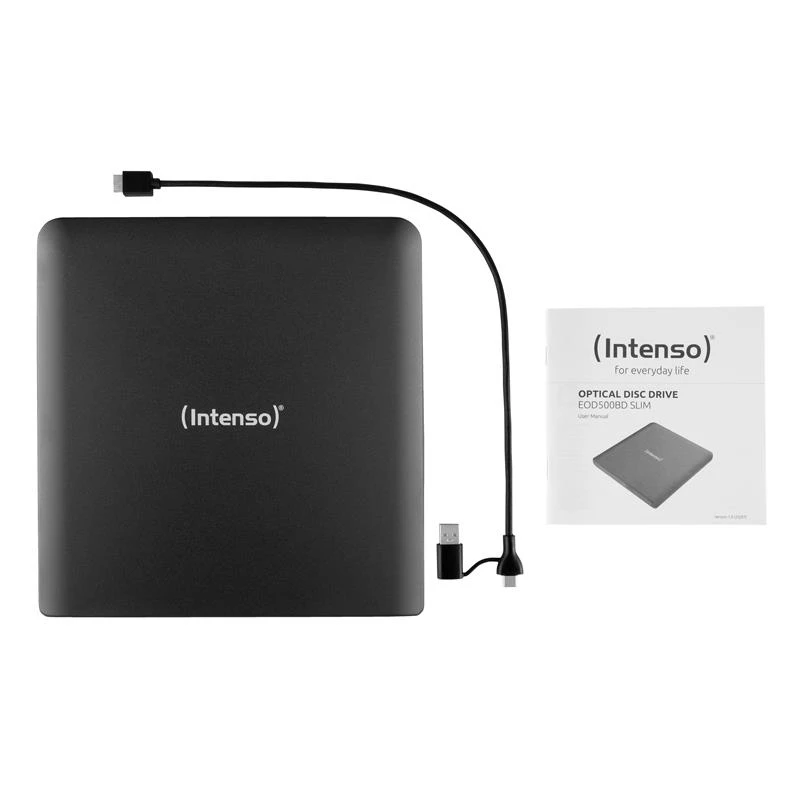 Intenso 5401500 DVD RW USB 3.2 išorinis įrenginys juodas