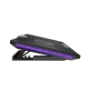 FURY GUNBAI G3 aušinimo padėklas nešiojamam kompiuteriui 14.1–17.3 col., 2 ventiliatoriai, RGB apšvietimas, 2× USB