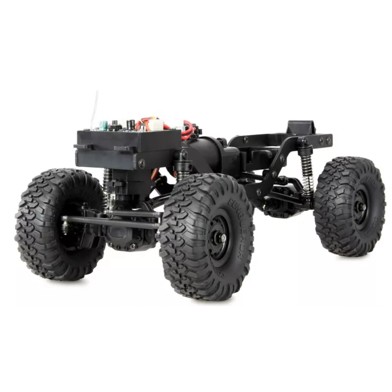 Radijo bangomis valdomas visureigis Amewi Mini-D90 4WD 1:16 RTR mastelio modelis