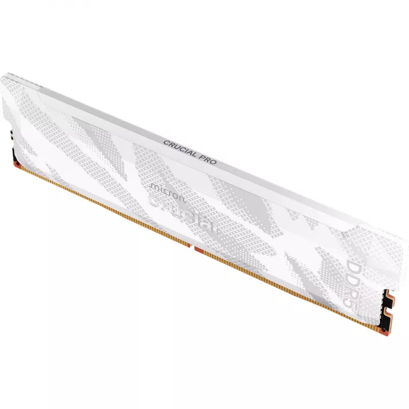16 GB DDR5-6400 CRUCIAL CP16G64C32U5W atminties modulis (baltas)