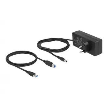 Delock DELOCK-63669 USB 3.2 skirstytuvas 7 prievadų, pilkas aliuminis