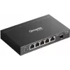 TP-Link SG2206MP L2 Gigabit Ethernet PoE 5 prievadų tinklo jungiklis (5x Gigabit, 1x SFP, PoE+ 4 prievadai, 63W biudžetas)