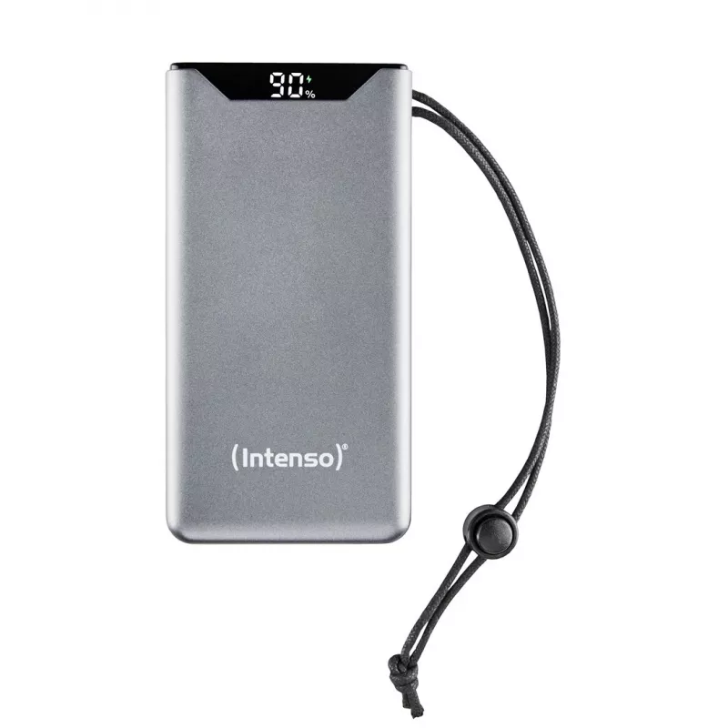 Power bank Intenso 7332054 – 20000 mAh, PD 3.0 ir QC 3.0, 20 W, USB-A + USB-C, pilka