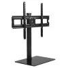 Televizoriaus stovas MACLEAN MC-386, 32–75 colių, iki 40 kg, VESA 600x400 mm, besisukantis, laisvai pastatomas