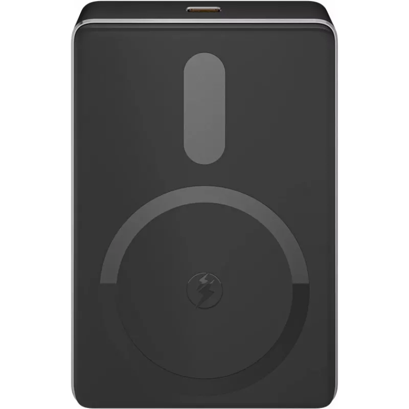 Goobay Magnetinis belaidis powerbank | 70183 | 10000 mAh | USB-C | Juoda