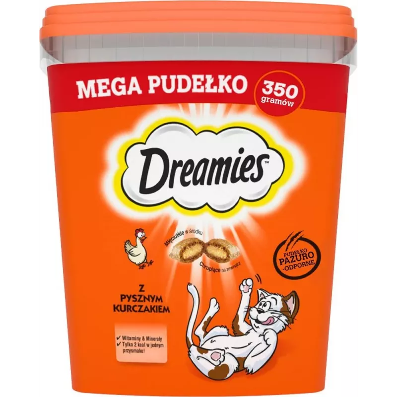 Dreamies skanėstai katėms su vištiena ir sūriu 350 g