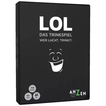 Kortų žaidimas Visual System Carletto LOL – Das Trinkspiel (Vakarėlių žaidimas, 16+, 15 min.)