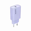 Sieninis įkroviklis CANYON OnCharge 30CL, 30W USB-C PD, 1x PD išėjimas, EU kištukas, Violetinė