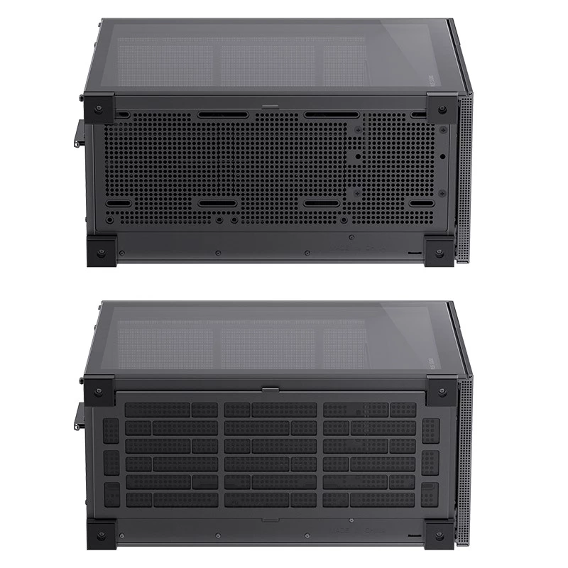 Korpusas Jonsbo D41 MESH Midi Tower Juodas