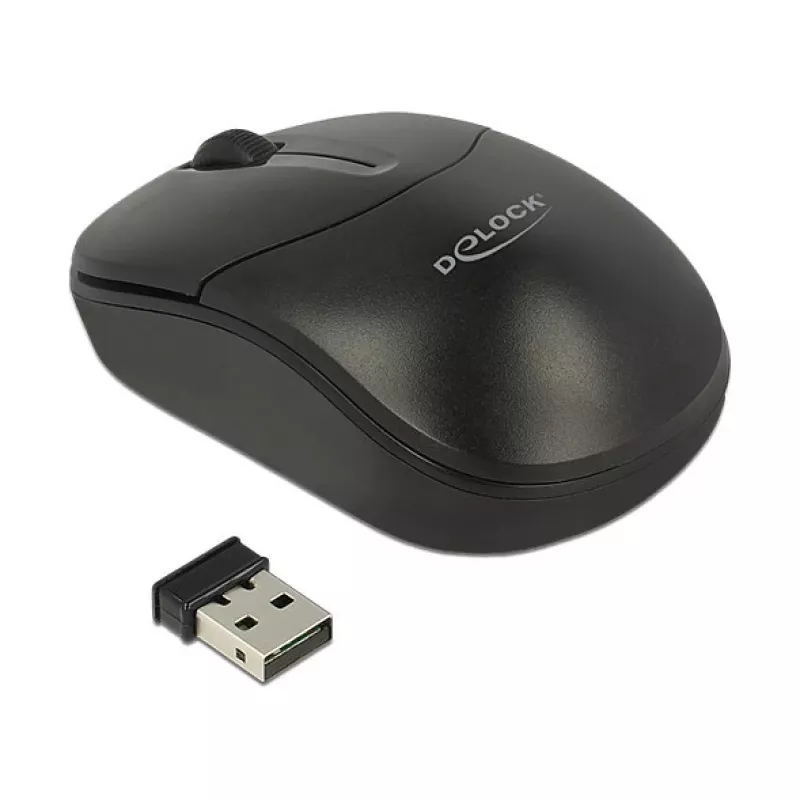 Belaidė RF optinė pelė DeLOCK 12494, 1000 DPI