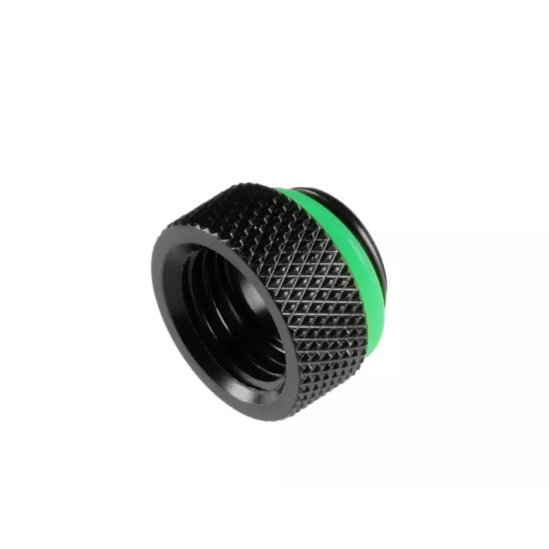 Bitspower adapteris G1/4 colio AG į G1/4 colio IG – juodas matinis