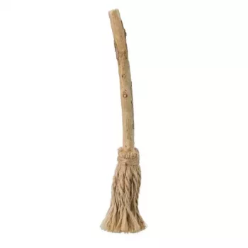 Kačių žaislas Trixie Rope Matatabi Broom 160 mm jutoje smėlio spalvos TX-42428