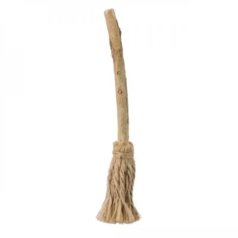 Kačių žaislas Trixie Rope Matatabi Broom 160 mm jutoje smėlio spalvos TX-42428