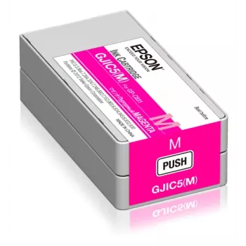 Originali Epson GJIC5(M) rašalo kasetė, rausva (magenta), skirta ColorWorks C831 (MOQ=10)