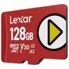Lexar PLAY LMSPLAY128G-BNSNG 128 GB microSDXC atminties kortelė, UHS-I, Class 10