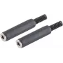 Laido jungtis ShiverPeaks BS50700-2 6,3 mm juoda