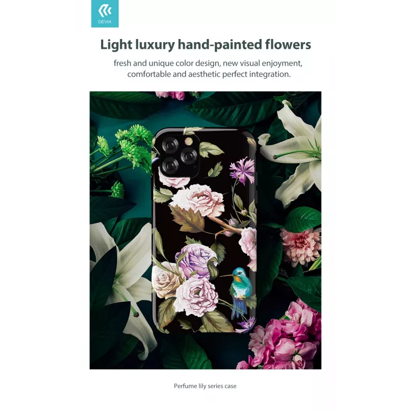 Dėklas Devia Perfume lily iPhone 11 Pro Max