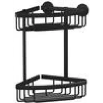 tesa 40507-00000-00 ALUXX BLACK Kampinė lentyna lipni Juoda (matinė) (40507-00000-00)