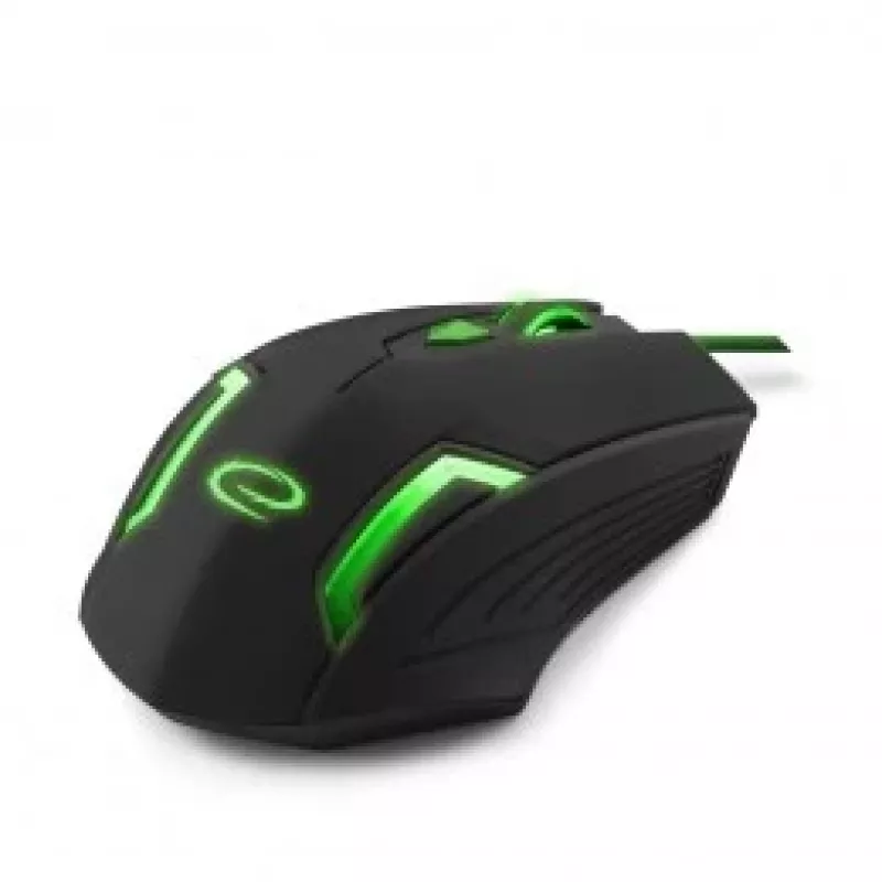 Esperanza MX205 Fighter pelė žaidimams, dešinei rankai, USB-A, optinė, 2400 DPI