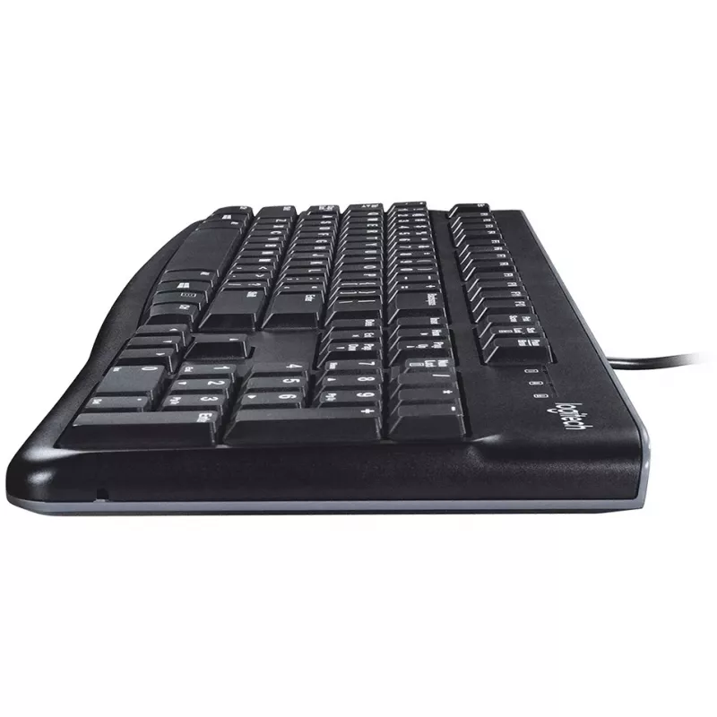 Logitech K120 klaviatūra USB QWERTY ispaniška juoda (920-002499)