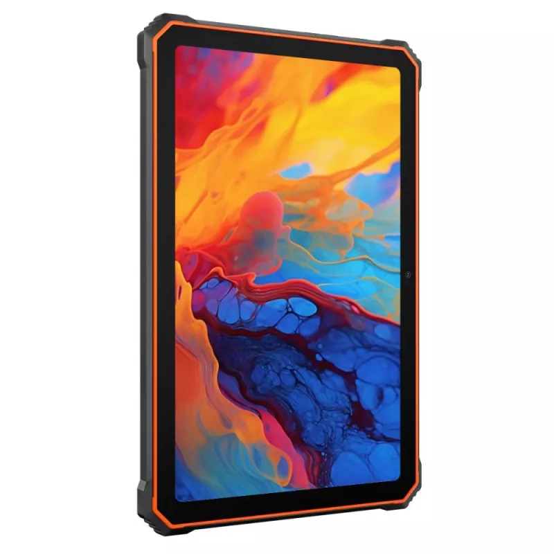 Blackview Active 8 Pro 4G planšetinis kompiuteris, 10,36 colio, 8 GB RAM, 256 GB, 4G LTE, „Android 13“, oranžinė