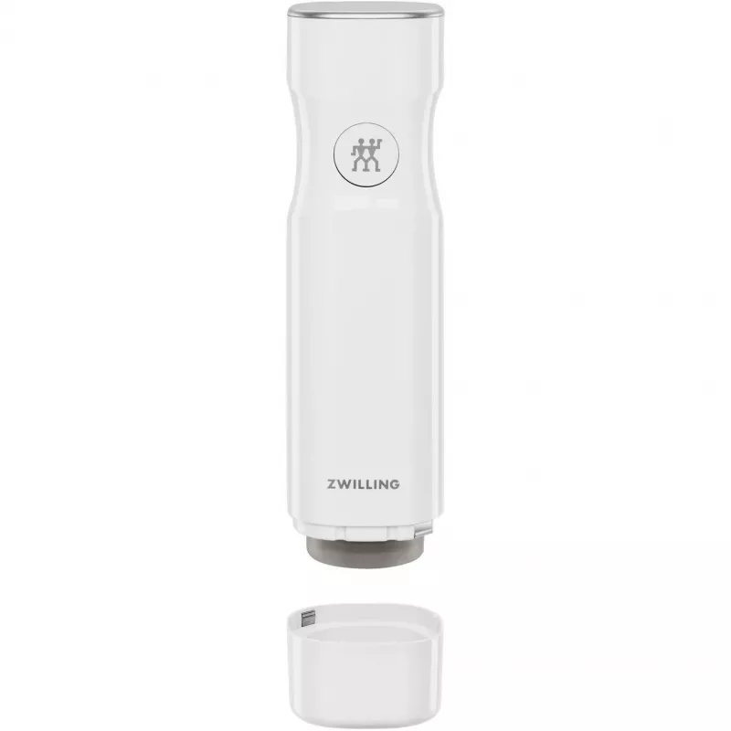 Vakuuminis siurblys ZWILLING FRESH & SAVE baltas, 3,7 V baterija, MicroUSB įkrovimas, 190×50×50 mm, 330 g