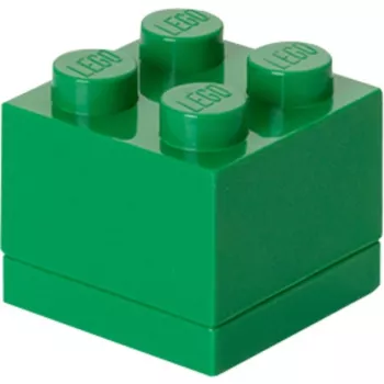 Indelis pietums LEGO Mini Box 4, žalias, Room Copenhagen 4011