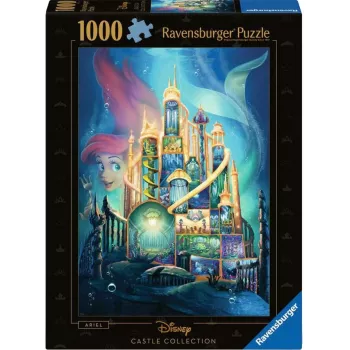 Dėlionė Disney Castle Collection: Arielle (1000 dalių)