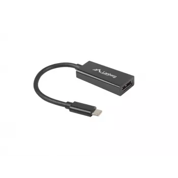 Lanberg AD-UC-DP-01 vaizdo kabelio adapteris USB-C į DisplayPort